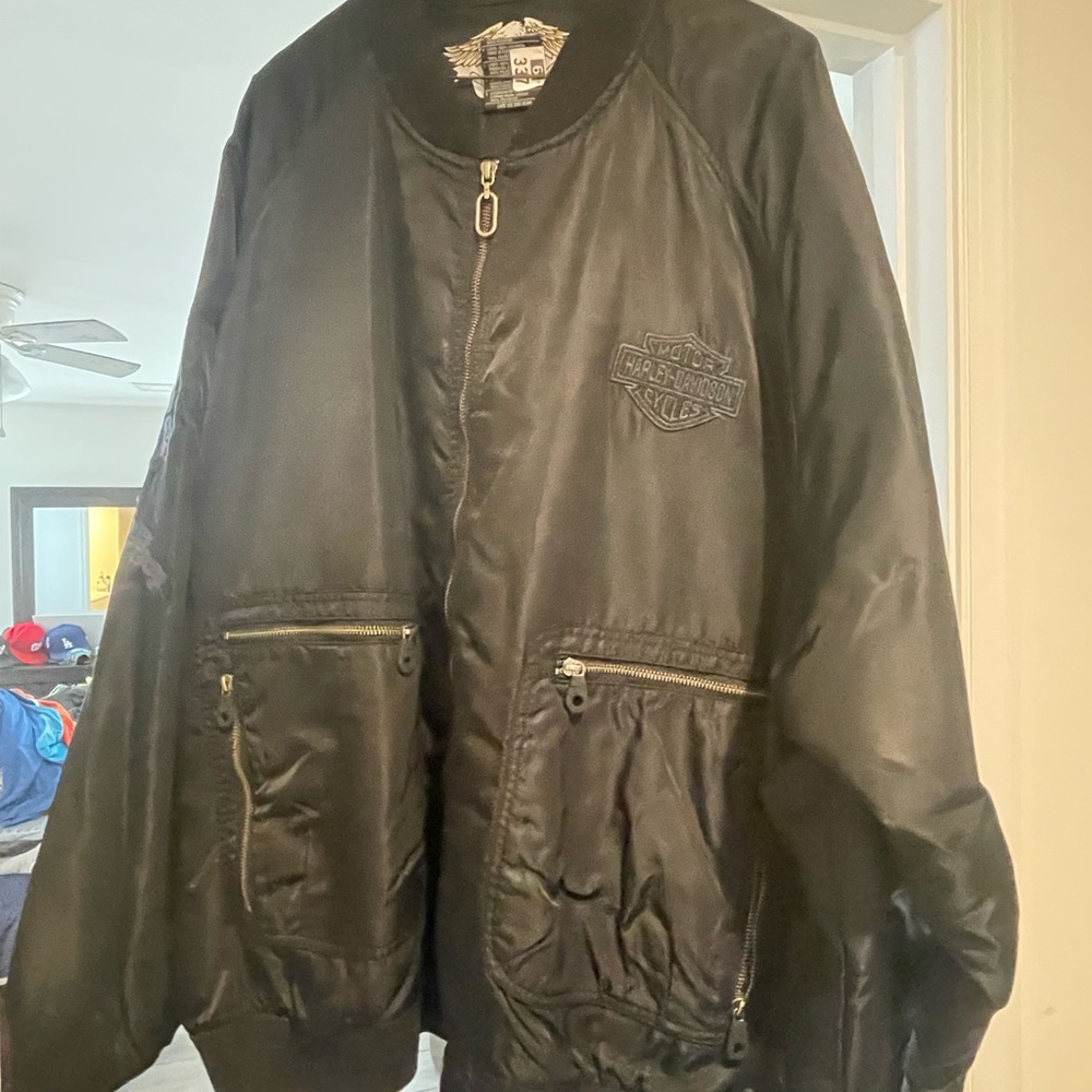 Harley-Davidson Black Jacket with Winged Emblem